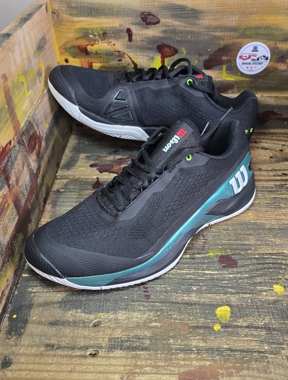 Wilson Rush Pro 4.0 Blade Tennis & Pickleball Shoe WRS333320 Womens 11 /Mens 9.5